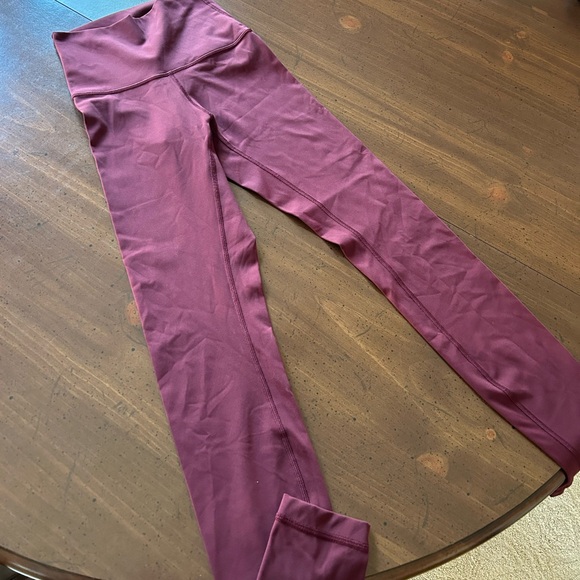 Lululemon align leggings burgundy - Picture 9 of 10
